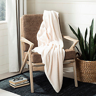 Swaddling in a warm throw blanket was never this stylish. The cushy, flowing textures of the Marshmallow throw, made from ultra-soft acrylic and backed with silky poly suede, will wrap you in cozy comfort and fashion-forward style. Draped across a chair or sofa, it’s an easy designer touch.Front made of acrylic; back made of poly suede | Imported | Machine washable