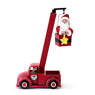 Mr. Christmas Animated Santa's Cherry Picker, , rollover