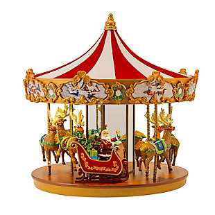 Mr. Christmas Very Merry Carousel, , rollover