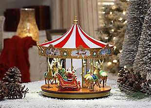 Mr. Christmas Very Merry Carousel, , large