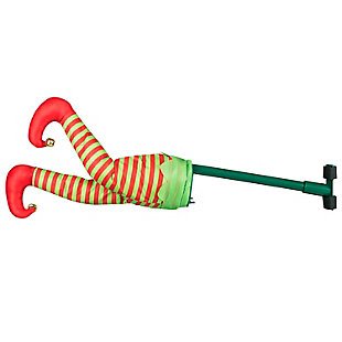 Mr. Christmas Animated Christmas Kickers 16" - Elf, , rollover