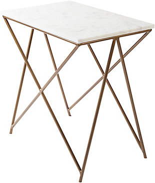 Home Accents White Modern Accent Table, , large