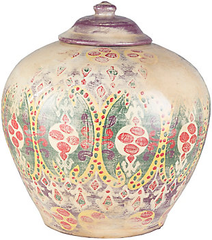 Home Accents Khaki Global Decorative Jar, , large