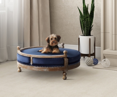 TOV Hound Pet Bed, Navy