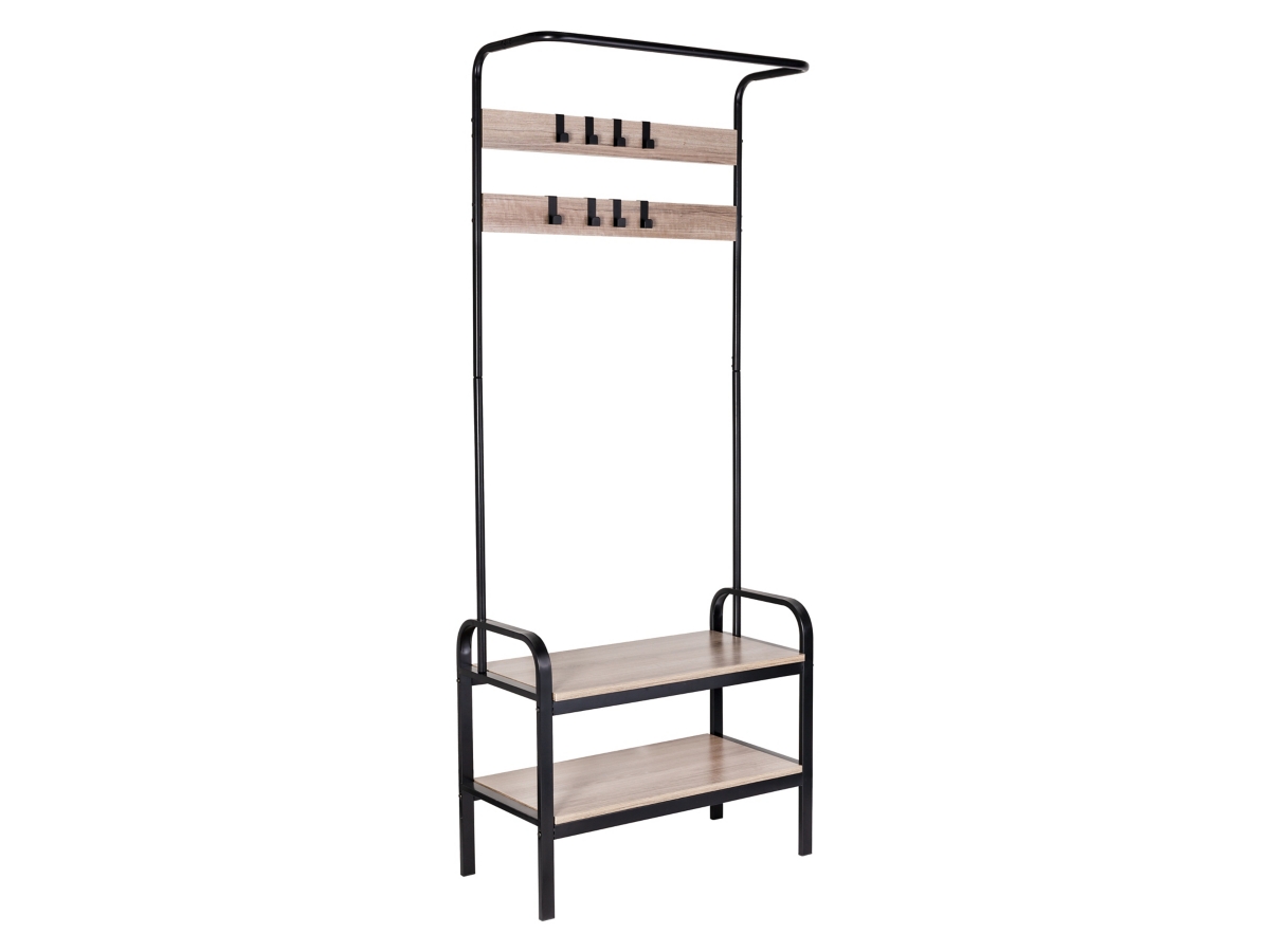 Honey Can Do Entryway Organizer with Hooks And Shoe Storage Ashley