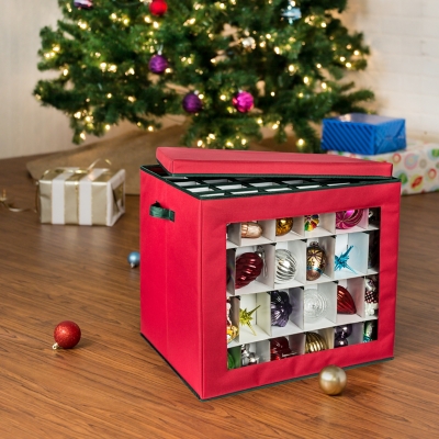  Large Christmas Ornament Storage Box-Storage Container