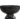 Rue Rue Black Marble Side Table