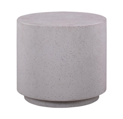 Terrazzo Light Speckled Side Table | Ashley Furniture HomeStore