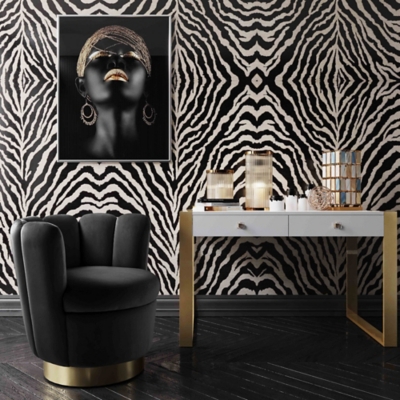 Featured image of post Living Room Black Velvet Wallpaper