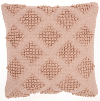 Mina Victory Life Styles Woven Diamonds Throw Pillow