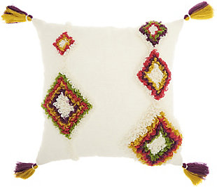 Nourison Mina Victory 20" X 20" Throw Pillow, , rollover