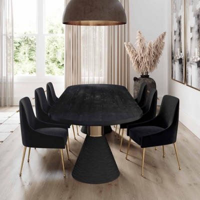TOV Furniture Rishi Rope Oval Table, , rollover