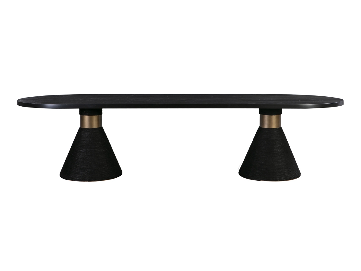 TOV Furniture Rishi Rope Oval Table