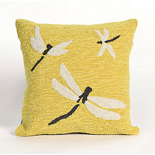 Home Accents Indoor-outdoor Pillow, Yellow, rollover