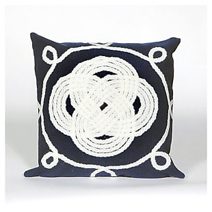 Home Accents Indoor-outdoor Pillow, Blue, rollover