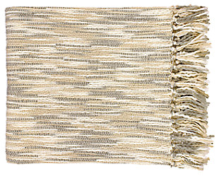 Home Accents Throw, Beige, large