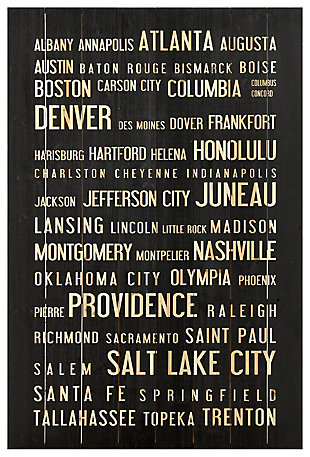 Home Accents USA Cities Wall Art, , rollover
