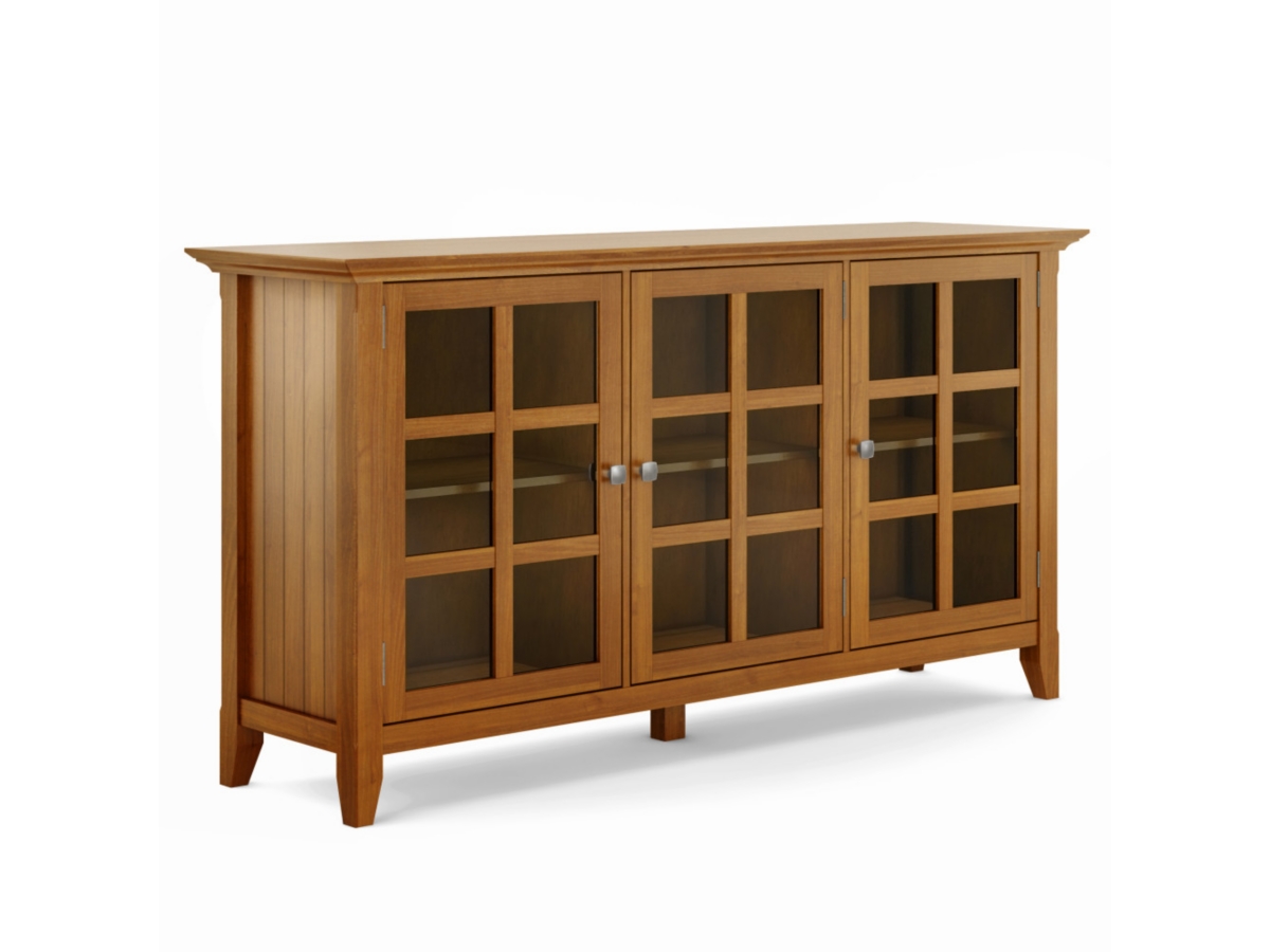 Acadian Rustic Brown Storage Cabinet, Brown, large