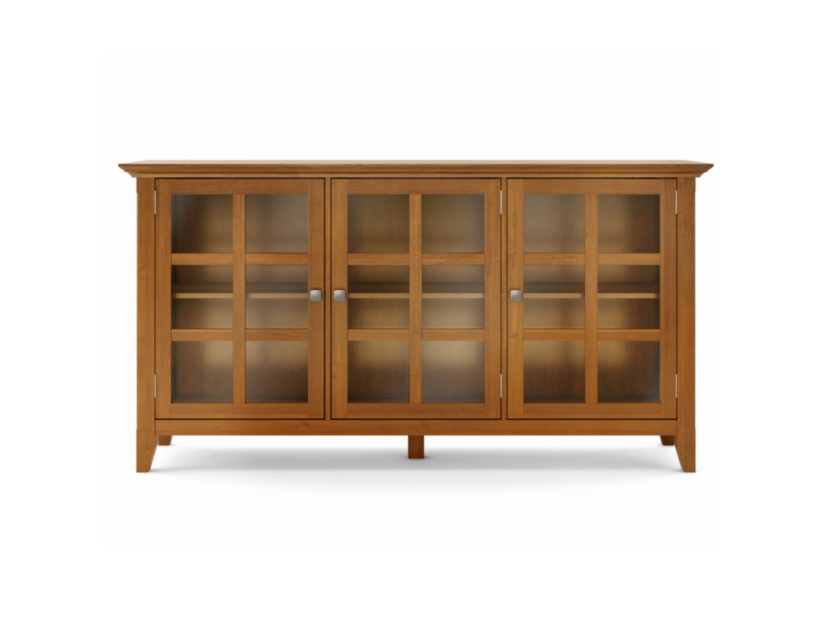 Acadian Rustic Brown Storage Cabinet, Brown, large