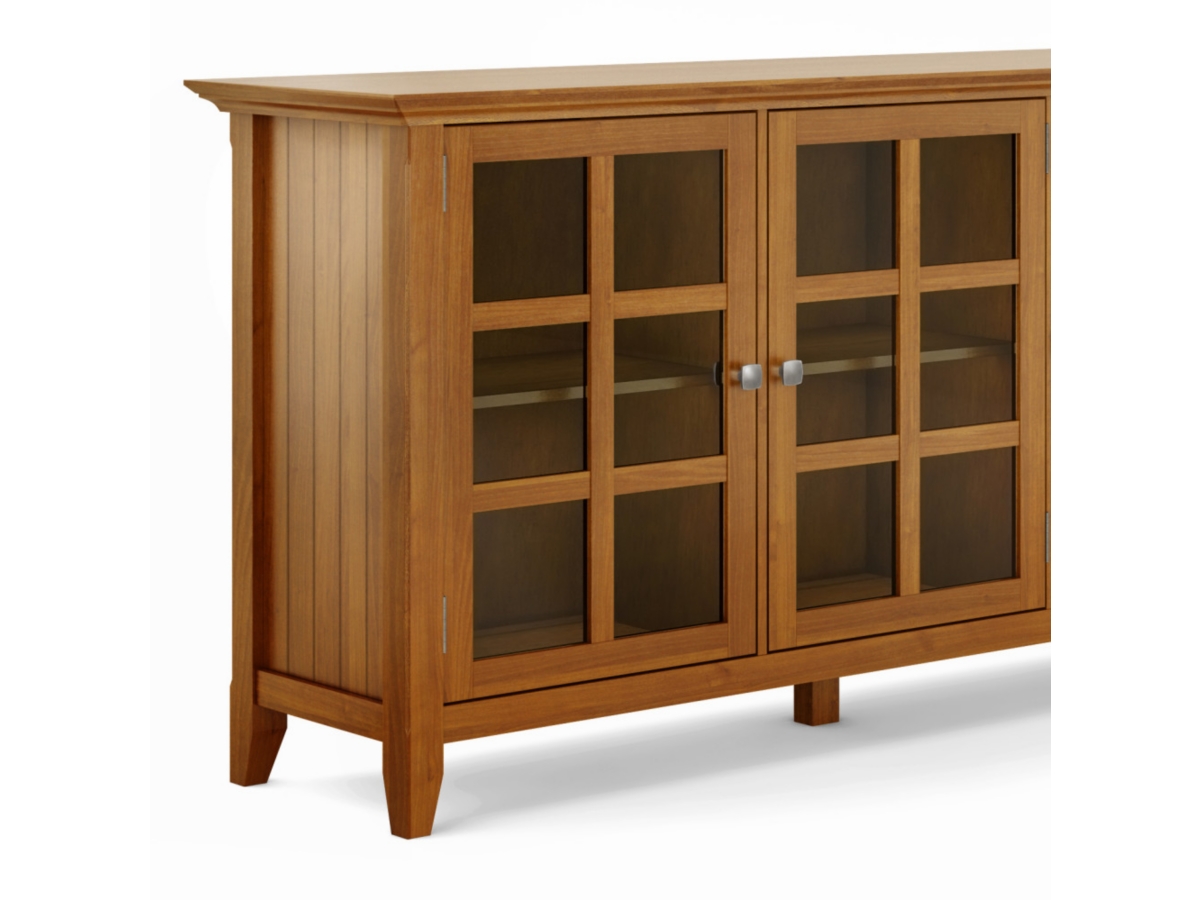 Acadian Rustic Brown Storage Cabinet, Brown, large