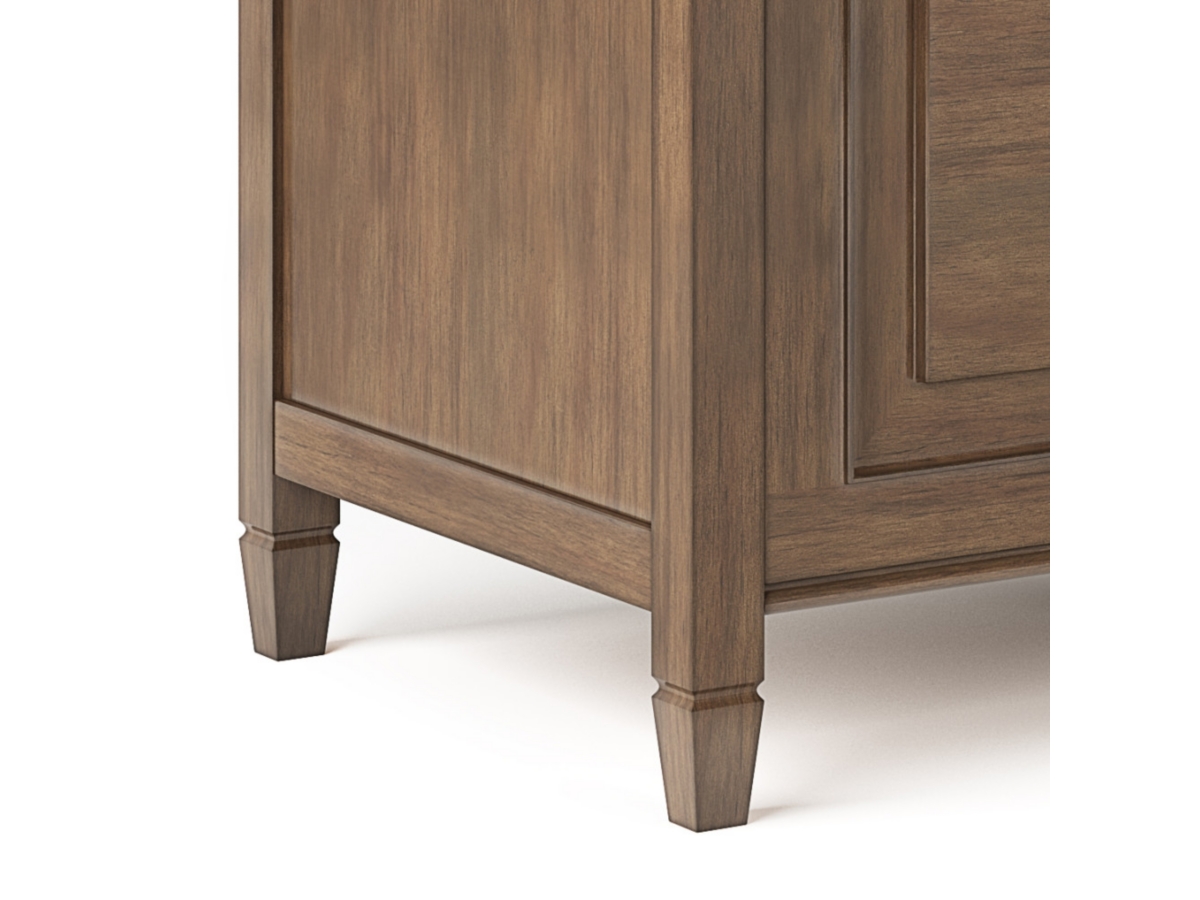 Connaught Brown Storage Bench Trunk, Brown, large