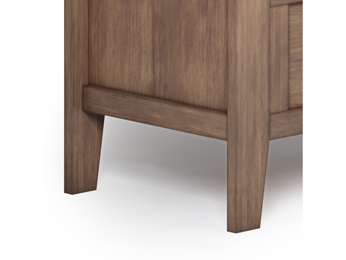 Adams Rustic Brown Entryway Storage Bench, Rustic Natural Aged Brown, large