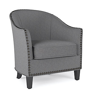Kildare Slate Gray Tub Chair, , large