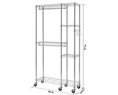 TRINITY EcoStorage™ 41x14x76 Mobile Closet Organizer | Ashley