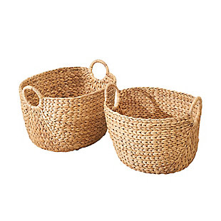 Aaliyah 2-Piece Assorted Storage Basket Set with Handles, , large