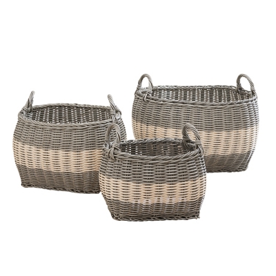 Snake Charmer Storage Basket Set with Lid