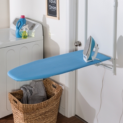 Honey-Can-Do Over the Door Hanging Ironing Board, , rollover