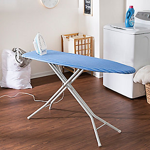 Honey-Can-Do Ironing Board with Retractable Iron Rest, , rollover