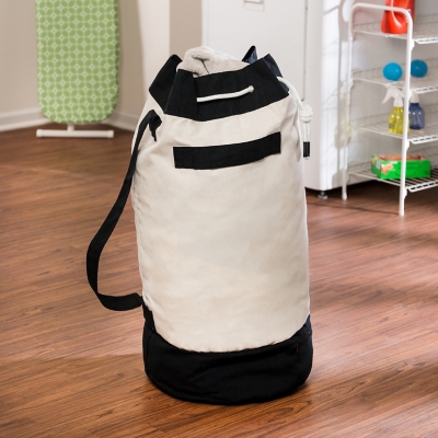 Honey-Can-Do Duffle Style Laundry Bag, , rollover