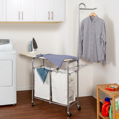 Honey-Can-Do Foldable Laundry Valet Center, , rollover