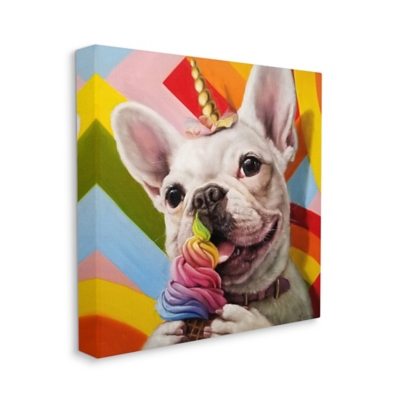 Details about   French Bulldog Frenchie Retro Rainbow Christmas Ornament/Magnet/DHM/Wall Art 