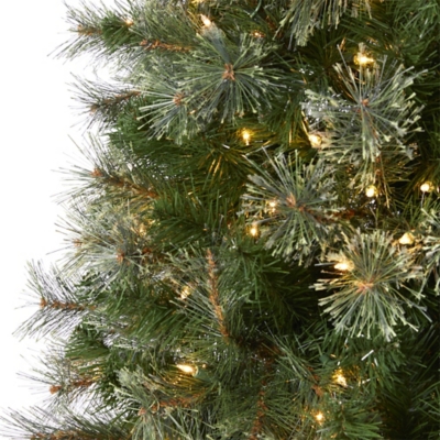 Nearly Natural 10ft. Cashmere Slim Artificial Christmas Tree, , large