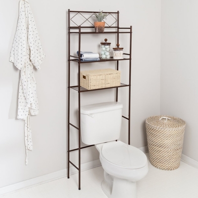 Honey-Can-Do Over-the-Toilet Steel 5-Tier Storage Shelf