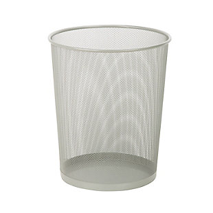 Honey-Can-Do Mesh Metal Trash Can, , large