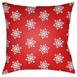 Let it snow, inside or out. Crafted for indoor-outdoor use, this simply chic snowflake pillow makes it a season for style anywhere and everywhere.Polyester cover | Polyester fill | Safe for outdoor use | Antimicrobial; made for indoor/outdoor use | Made in u.s.a. | Spot clean