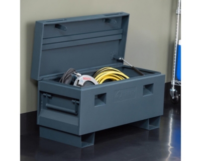 LIKE NEW CONSTRUCTION JOB BOX (CONSTRUCTION JOB TOOL BOX) 72 L 60 1/2 HT  24 Deep  Retirement - Storage Trailer Hydraulic Pumps & PTOS Shop Tools -  Snap On Tool Box 