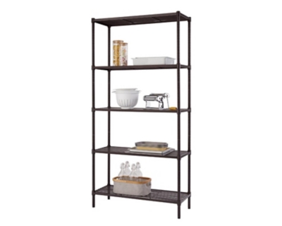 TRINITY 5-Tier 36x14x72 Slat Shelving, , large