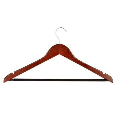 Sunbeam 10-Pack Velvet Hanger, Black, Hangers