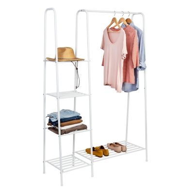 Honey-Can-Do Free Standing Closet with Shelves, , large