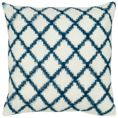 Home Accents Trellis Decorative Throw Pillow, Ivory