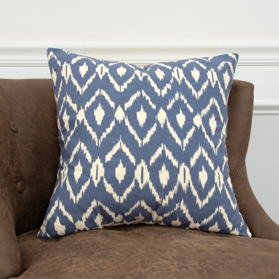 Home Accents Geometric Ikat Decorative Throw Pillow, , large