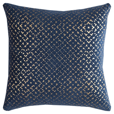 Home Accents Geometric Embroidered Decorative Throw Pillow, , large