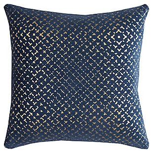Home Accents Geometric Embroidered Decorative Throw Pillow, , rollover