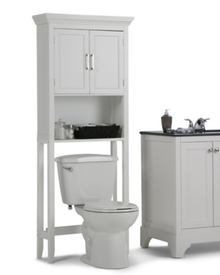 A600019151 Avington Space Saver Bathroom Cabinet, Pure White sku A600019151