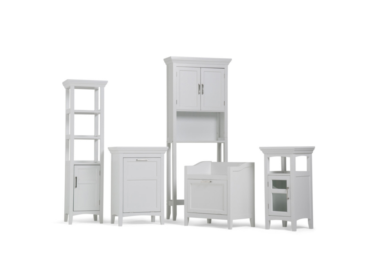 Simpli Home Avington Space Saver Bath Cabinet, , large