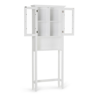 Simpli Home Acadian Over The Toilet Space Saver Bath Cabinet, , large